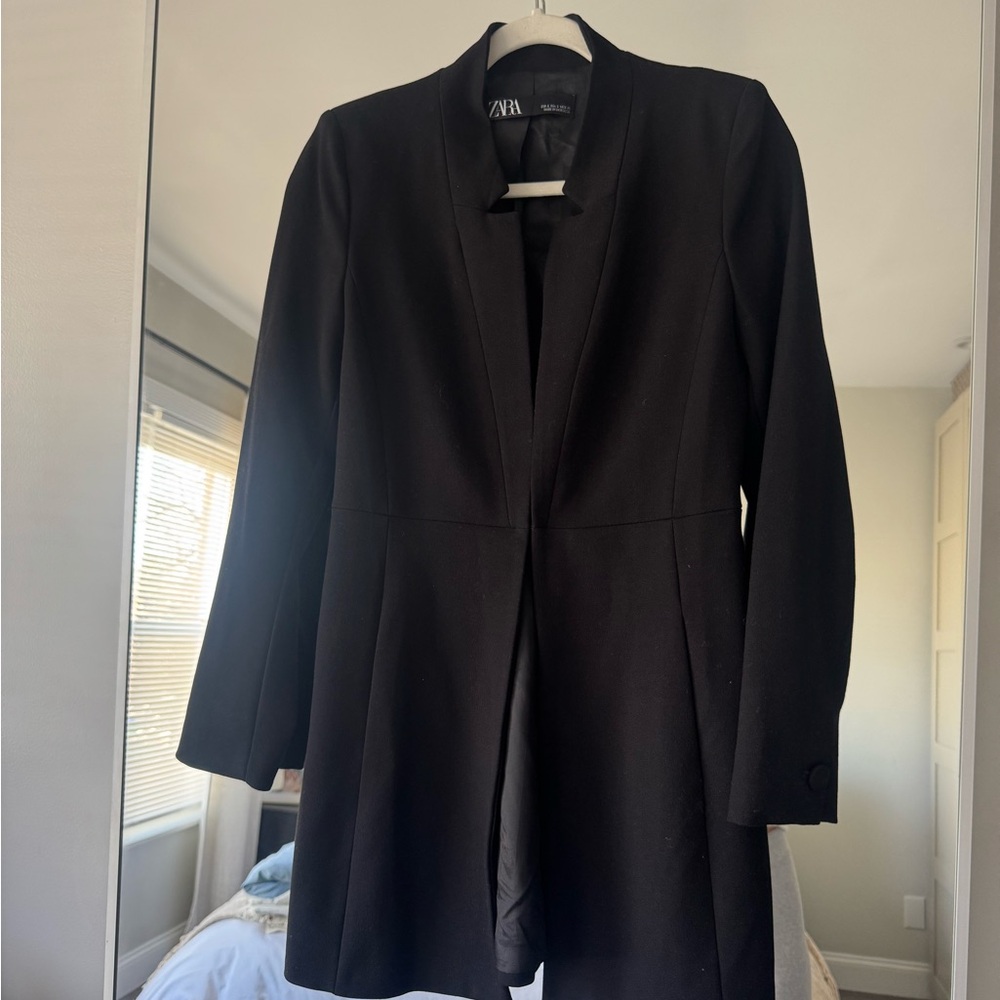 Cinched Waist Blazer Jacket